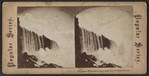 Niagara, Horseshoe Fall from below Goat Island.