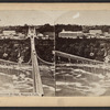The new suspension bridge, Niagara Falls.