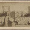Niagara, railway suspension bridge, 800 ft. long.