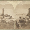 The Horse Shoe Fall and Prospect Tower, from Goat Island. [Hand-colored view.]