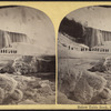 Below Table Rock, in winter, Niagara.