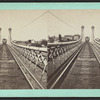 Suspension Bridge, Niagara, railway.