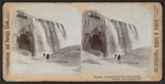 Niagara. American Falls from below, winter.