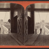 Interior of new Suspension Bridge, Niagara.