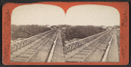 Deck of rail Rail Road Bridge, Portage, N.Y.