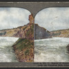 Rapids of Niagara River as viewed from the Canadian side, Canada. [Hand-colored view.]