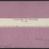 American Fall from the Hog's Back, showing the heavy ice mounds.