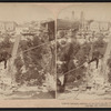 Clifford Calverly standing on one foot over the Whirlpool Rapids, Niagara, U.S.A.