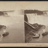 General view from Suspension Bridge, Niagara Falls, U.S.A.