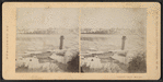 Niagara Falls. [View of Terrapin Tower and falls.]