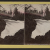 Bridge to Second Sister Island, Niagara Falls. [Hand-colored view.]