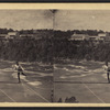Tight rope performance over the rapids