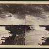 Horse Shoe Falls and rapids, from above