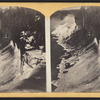 Cliffs along the river, below the falls, Niagara