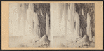 Niagara, Table Rock and part of Horse Shoe Fall in winter.