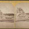 Indian ice tree and American Falls, Niagara Falls.