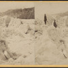 Niagara Falls, ice bridge below the falls.