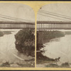 Suspension Bridge and Niagara Falls.