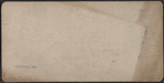 Suspension Bridge, top view, two men crossing