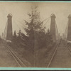 Suspension Bridge, Niagara [top view].