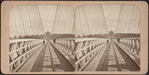 Suspension Bridge, Niagara [top view].