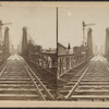 Suspension Bridge, Niagara [railroad tracks].