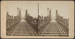 Suspension Bridge, Niagara [railroad tracks].