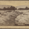 View at Niagara. [View of the rapids.]