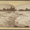 View at Niagara. [View of the rapids.]