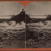 Boat going through the rapids, below the Suspension Bridge, Niagara