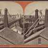 Suspension Bridge, Niagara. [View from town.]