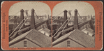 Suspension Bridge, Niagara. [View from town.]