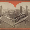 Suspension Bridge, Niagara Falls. [View from town.]