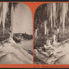 Icicles under Table Rock, Clifton House in distance.