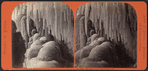 Ice Cave, under Horse-Shoe Fall.
