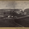Suspension Bridge from Monteagle Hotel, Niagara Falls.