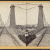 Suspension Bridge, Shewing Towers.