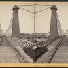 Suspension Bridge, Shewing Towers.