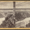 Suspension Bridge, from above Grist Mill.