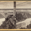 Suspension Bridge, from above Grist Mill.