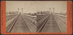 Suspension Bridge at Niagara - The Railway.