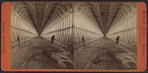 Suspension Bridge at Niagara - The Interior.