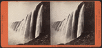 Niagara - The Horse Shoe-Fall, from under Table Rock.