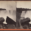 The Horse Shoe-Fall, from under Table Rock.