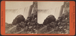 Niagara - The remains of Table Rock and Horse Shoe Fall.