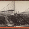 Niagara - Suspension Bridge, from American side.