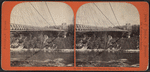 Niagara - New Suspension Bridge, side view.