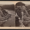 The Deep Gorge and Rapids, overlooking the Whirlpool, from Canadian side, Niagara Falls, U.S.A.