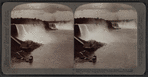 General view of the Falls from New Steel Bridge. 'Maid of the Mist' at landing, Niagara, U.S.A.