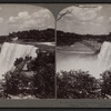 Marble whiteness of the seething waters, American and Luna Falls, Niagara, U.S.A.